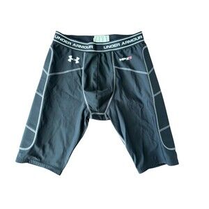 Under Armour MPZ1  Adult Men's Black Utility Sliding Shorts Compression Medium
